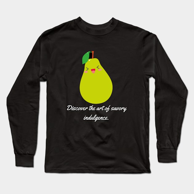 Discover the art of savory indulgence. Long Sleeve T-Shirt by Nour